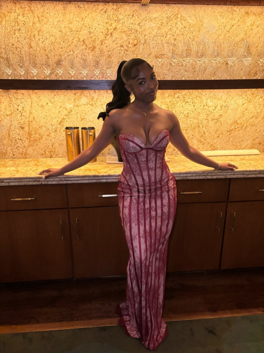 Babyboo Sian Dress - Burgundy